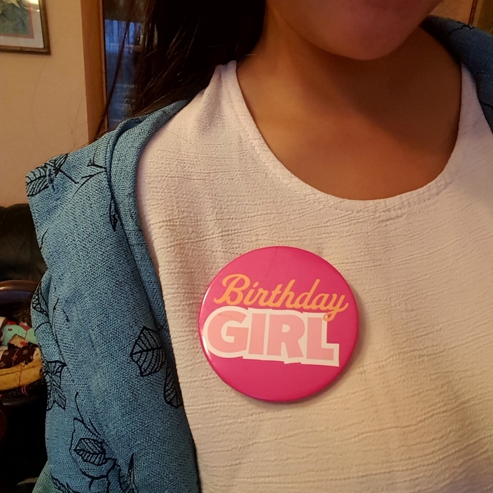 Birthday Girl Pin